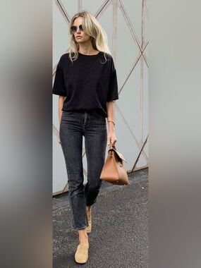 J crew 9” high rise jeans
